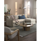 Temple &amp; Webster Thea 3 Seater Sofa with Reversible Chaise