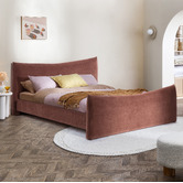 Temple &amp; Webster Mela Upholstered Bed