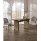 Temple &amp; Webster Jenna Boucle Dining Chairs