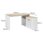 Temple &amp; Webster Brianna Corner Desk
