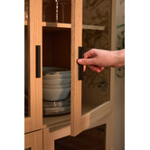 Temple &amp; Webster Joane 4 Door Display Cabinet