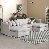 Temple &amp; Webster Montauk 4 Seater Sofa with Left &amp; Right Chaise