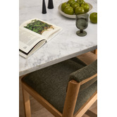 Temple &amp; Webster Ronan Marble Dining Table