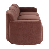 Temple &amp; Webster Cami 4 Seater Chenille Modular Sofa