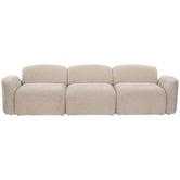 Temple &amp; Webster Cami 4 Seater Chenille Modular Sofa