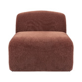 Temple &amp; Webster Cami Chenille Armless Lounge Chair