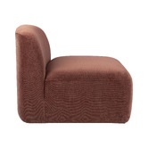 Temple &amp; Webster Cami Chenille Armless Lounge Chair
