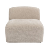 Temple &amp; Webster Cami Chenille Armless Lounge Chair