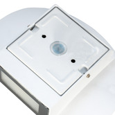 Temple &amp; Webster White Hollis Aluminium LED Wall Light