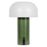 Temple &amp; Webster Jaden Metal Mushroom LED Cordless Touch Table Lamp