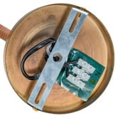 Temple &amp; Webster Kala Linen Wall Light