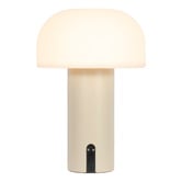 Temple &amp; Webster Jaden Metal Mushroom LED Cordless Touch Table Lamp