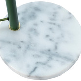 Temple &amp; Webster 50cm Olive Jayce Marble &amp; Metal Desk Lamp