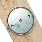 Temple &amp; Webster Natural Kye Travertine Wall Light