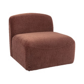 Temple &amp; Webster Cami Chenille Armless Lounge Chair