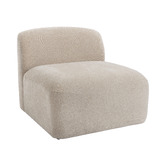 Temple &amp; Webster Cami Chenille Armless Lounge Chair