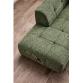 Temple &amp; Webster Quinn 4 Seater Upholstered Sofa with Open-End Chaise