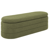 Temple &amp; Webster Cosy Teddy Storage Ottoman Bench