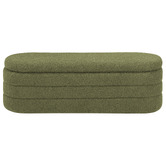 Temple &amp; Webster Cosy Teddy Storage Ottoman Bench