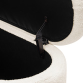 Temple &amp; Webster Cosy Teddy Storage Ottoman Bench