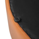 Temple &amp; Webster 90cm Edward Faux Leather Ottoman
