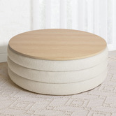 Temple &amp; Webster Toby Teddy Storage Ottoman/Coffee Table