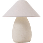 Temple &amp; Webster Ariel Cement Table Lamp