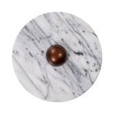 Temple &amp; Webster Hector Marble LED Wall Sconce