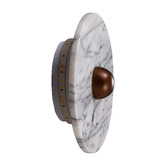 Temple &amp; Webster Hector Marble LED Wall Sconce