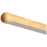 Temple &amp; Webster Omar Rubberwood LED Pendant Light