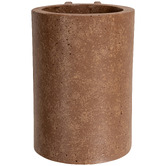 Temple &amp; Webster Lena Travertine-look Wall Sconce