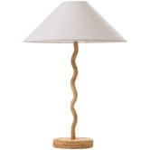 Temple &amp; Webster Marcy Wicker Table Lamp