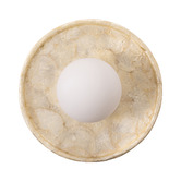 Temple &amp; Webster Riley Capiz Shell Wall Sconce