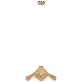 Temple &amp; Webster Mabel Rattan Pendant Light