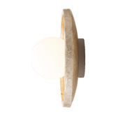 Temple &amp; Webster Riley Capiz Shell Wall Sconce