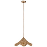 Temple &amp; Webster Mabel Rattan Pendant Light