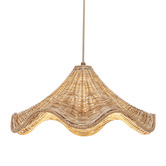 Temple &amp; Webster Mabel Rattan Pendant Light