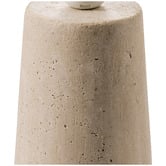 Temple &amp; Webster Totti Travertine-Look Table Lamp