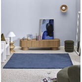 Temple &amp; Webster Azure Raffia Wall Light