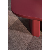 Temple &amp; Webster Merlot Premium Hex 90cm Coffee Table