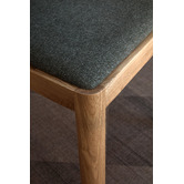 Temple &amp; Webster Alex Solid Oak Wood Dining Chairs