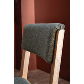 Temple &amp; Webster Alex Solid Oak Wood Dining Chairs