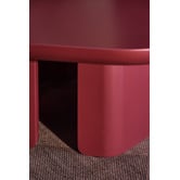 Temple &amp; Webster Merlot Hex Coffee Table