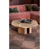 Temple &amp; Webster Premium Hex 90cm Coffee Table