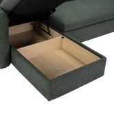 Temple &amp; Webster Dune 4 Seater Storage Sofa with Reversible Chaise