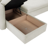 Temple &amp; Webster Dune 4 Seater Storage Sofa with Reversible Chaise