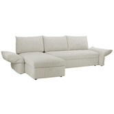 Temple &amp; Webster Dune 4 Seater Storage Sofa with Reversible Chaise