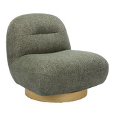 Temple &amp; Webster Cobble Swivel Accent Chair