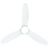 Temple &amp; Webster Alina 132cm DC Low Profile Ceiling Fan with LED Light