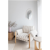 Temple &amp; Webster Mikko Pebble Wall Mirror
